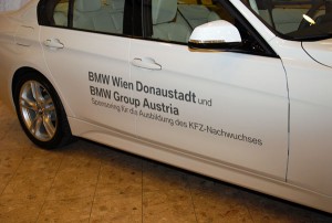 Neuer BMW 328d für die Siegfried Marcus Berufsschule