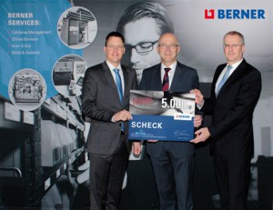 Berner spendet 5000 Euro - Siegfried Marcus Berufsschule