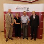 v.l.n.r.: BDS Ing. Ernst Bauer, BEd, Vtl Barbara Probst, MA, Vtl Dipl.-Päd. Alfred Gimpel, BD OSR Markus Fuchs