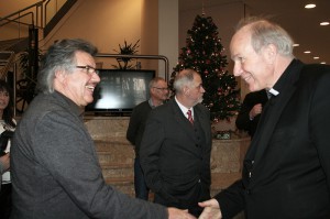 Am 05.12.2017 besuchte Kardinal Christoph Schönborn die Siegfried Marcus Berufsschule in Strebersdorf