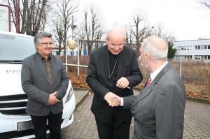 Am 05.12.2017 besuchte Kardinal Christoph Schönborn die Siegfried Marcus Berufsschule in Strebersdorf